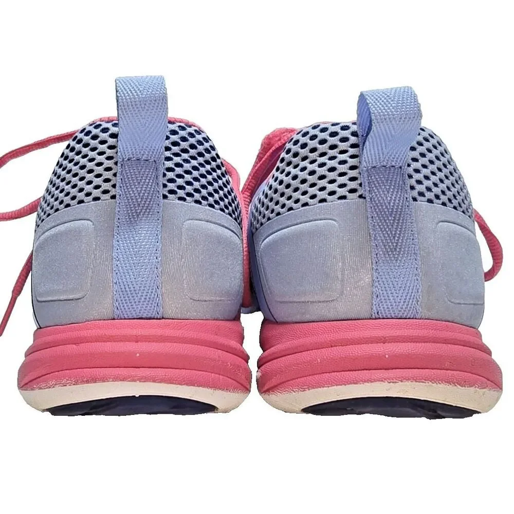 Vionic Jojo Ombre Blue Pink Walking Shoes Womens Size 8.5 Athletic Sneakers
